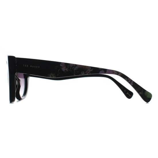 Ted Baker TB1737 001 Glanz schwarz grau Verlauf Sonnenbrille - Image 3