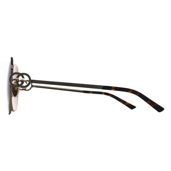 Gucci GG2046S 003 goldbraune Sonnenbrille mit Farbverlauf - Image 3