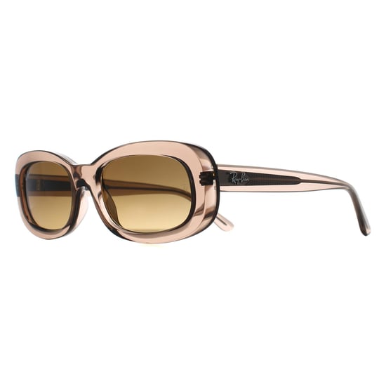 Ray-Ban RB2221 6827M2 transparent beige braun Gradient polarisierte Sonnenbrille - Image 2