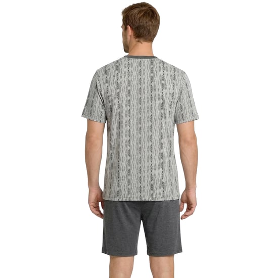 Herren Sommer kurze Baumwollpyjamas KL30000 - Image 3