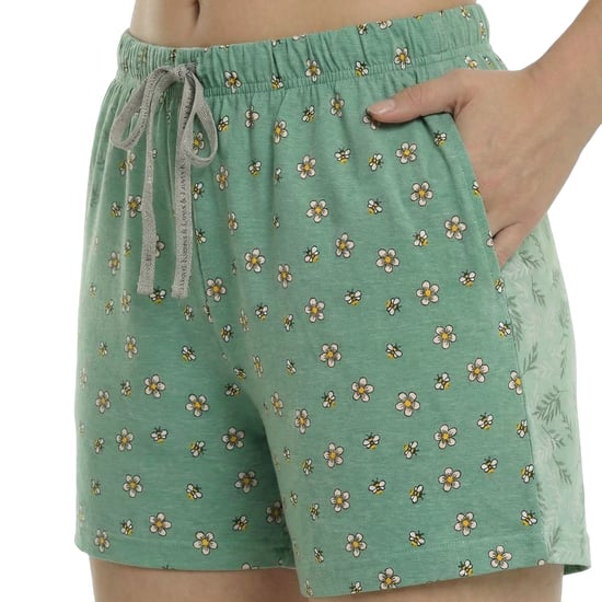 Damen Sommerpyjama mit dünnen Trägern aus Baumwolle KL45200 - Image 5