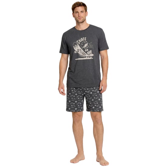 Herren Sommer Kurz Baumwoll-Pyjamas KL30000 - Image 1