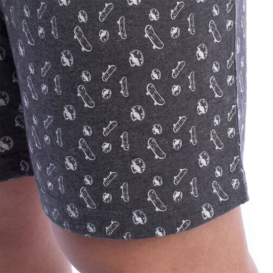 Herren Sommer Kurz Baumwoll-Pyjamas KL30000 - Image 4