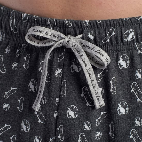 Herren Sommer Kurz Baumwoll-Pyjamas KL30000 - Image 6