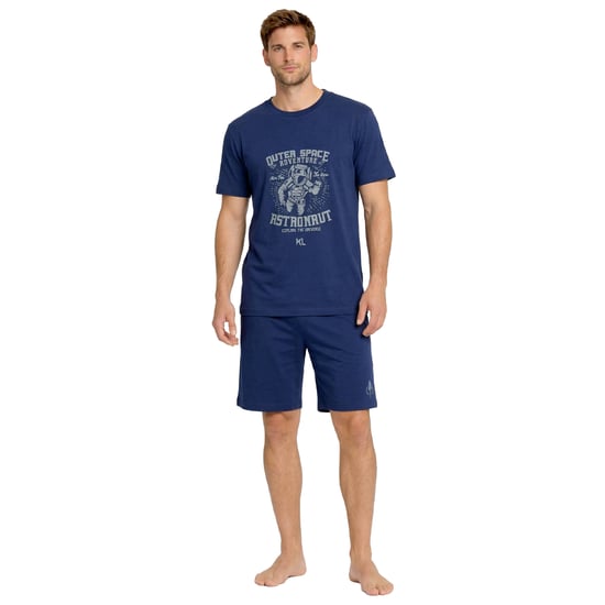 Herren Sommer Kurz Baumwollpyjamas KL30000 - Image 1