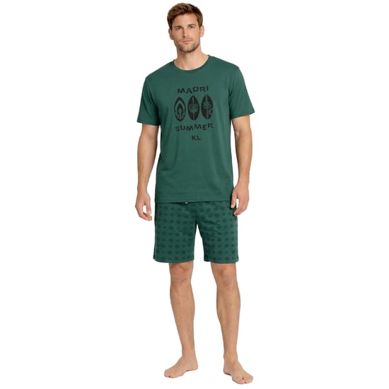 Herren Sommer Kurz Baumwollpyjamas KL30000 - Image 1