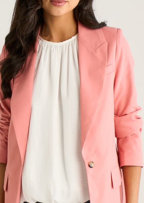 Leinenjacke „Coral Edge To Edge“ - Image 2