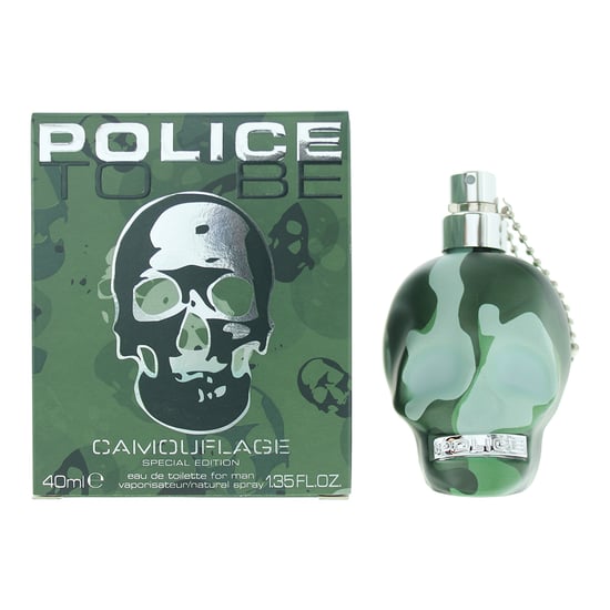 Police To Be Camouflage Eau de Toilette 40 ml - Image 1