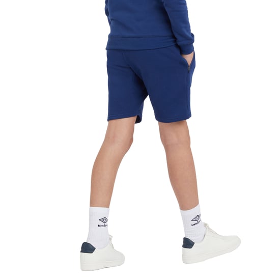 Umbro - "Club Leisure" Shorts für Kinder (Marineblau/Weiß) - Image 2