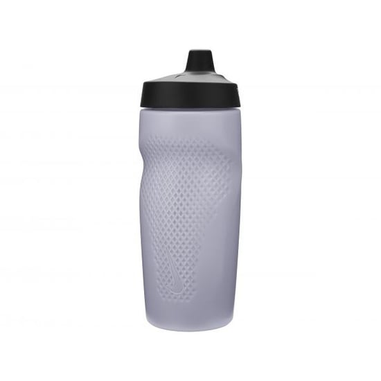 Nike - "Refuel" Wasserflasche, 511ml (Wolfsgrau/Schwarz/Weiß) - Image 2
