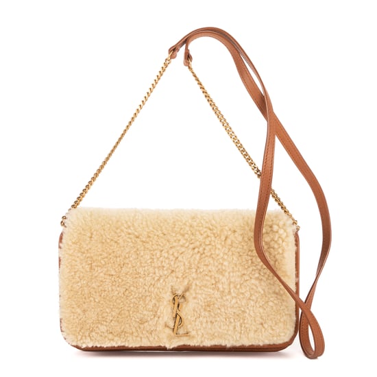 Loulou Shearling Pochette Mini Schultertasche - Image 1