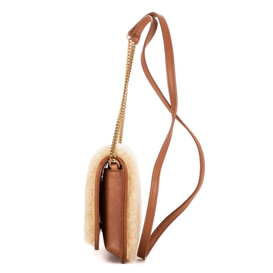 Loulou Shearling Pochette Mini Schultertasche - Image 3