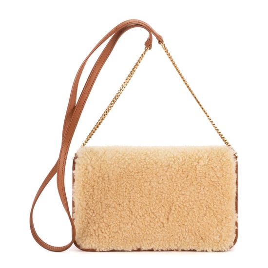 Loulou Shearling Pochette Mini Schultertasche - Image 5