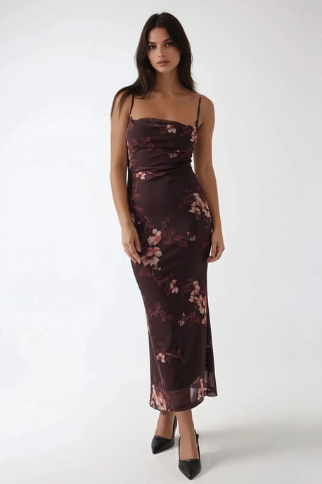 Bedrucktes Bodycon-Maxi-Kleid - Image 2