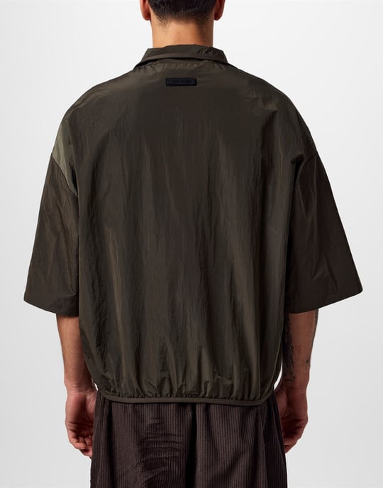 Essentials Half Zip Mockneck Shirt - Image 4