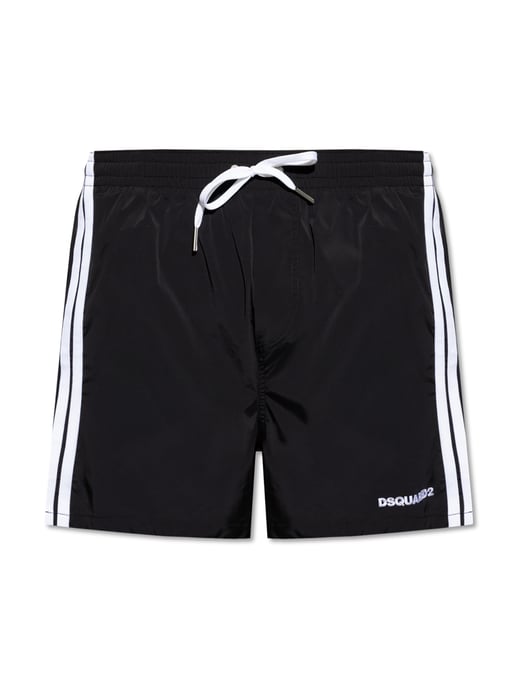 Logo Boxer Midi Badeshorts - Image 1