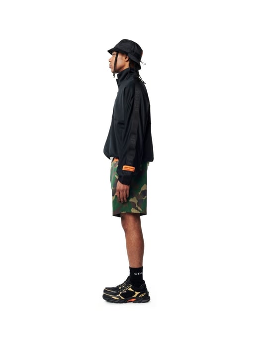Badehose mit Camouflage-Logo-Patch - Image 3