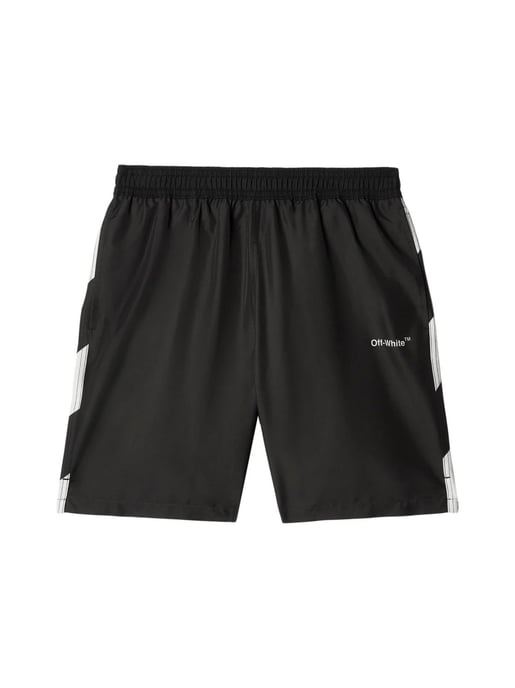 Diagonal Logo Surfer Badeshorts - Image 1