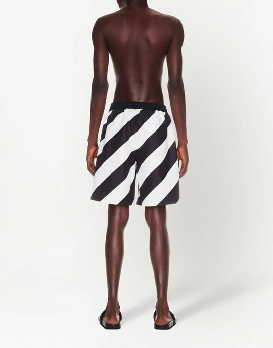 Diagonal Logo Surfer Badeshorts - Image 4