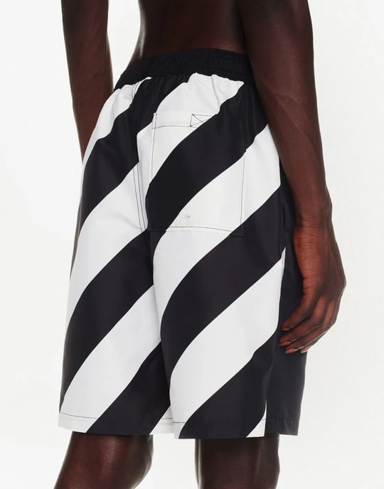 Diagonal Logo Surfer Badeshorts - Image 5