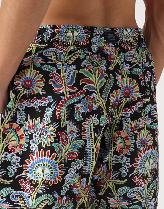 Badehose mit Paisley-Print und Logo - Image 5