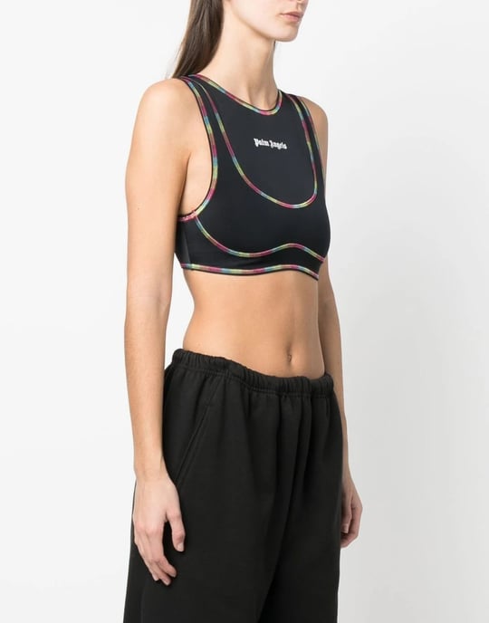 Rainbow Miami Logo Trainingsoberteil - Image 3