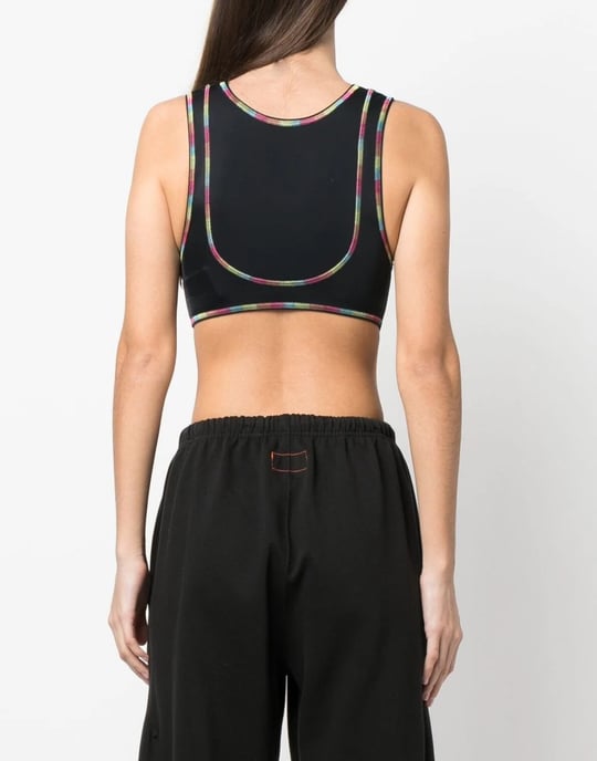 Rainbow Miami Logo Trainingsoberteil - Image 4