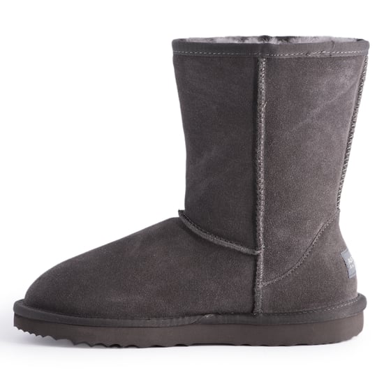 Aus Wooli "Cronulla" Australien Mid Calf Schaffell Stiefel, Grau - Image 4