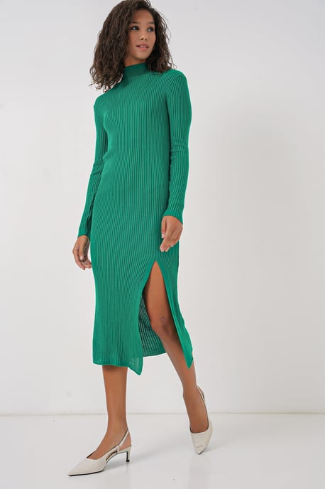Strickkleid mit Rundhalsausschnitt - Image 1