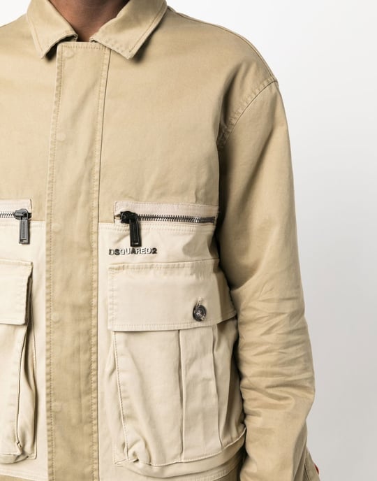 Wattierte Coach-Jacke mit Pattentasche - Image 5