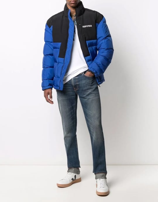 Daunenjacke mit Cross Block Logo - Image 2
