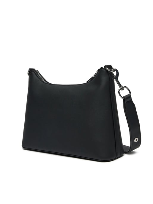 Schultertasche mit Logoplakette - Image 2