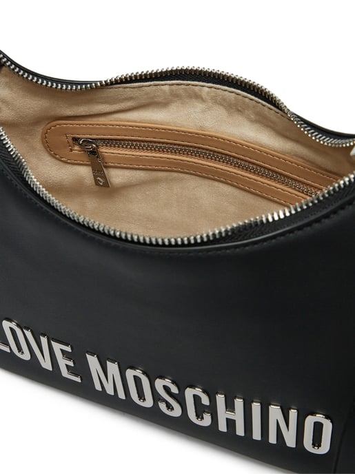 Schultertasche mit Logoplakette - Image 3
