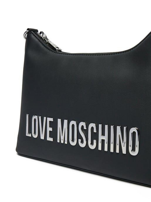 Schultertasche mit Logoplakette - Image 4