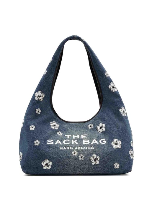 Pailletten-Gänseblümchen-Jeanssack - Image 1