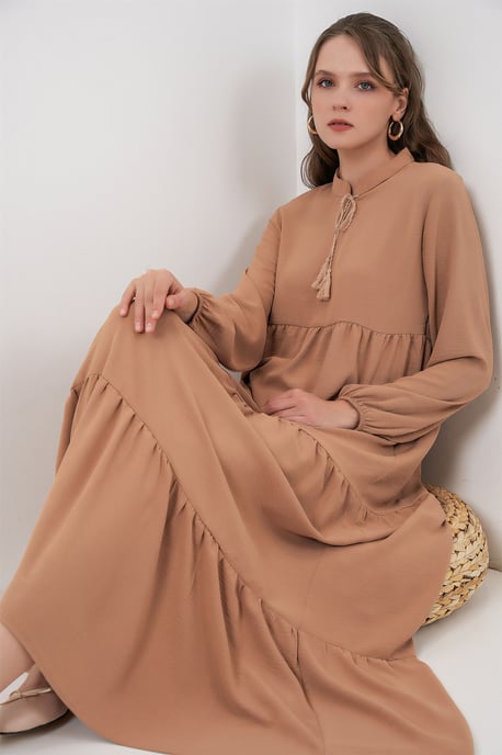Maxikleid mit Schleifen-Detail - Image 2
