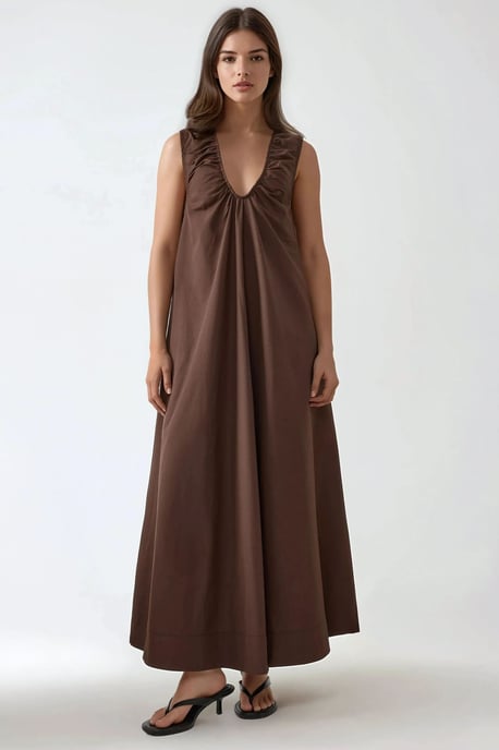 Maxikleid mit U-Ausschnitt - Image 1