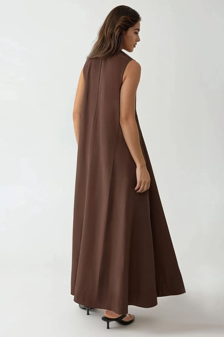 Maxikleid mit U-Ausschnitt - Image 3