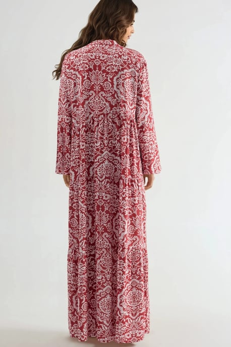 Bequemes gemustertes Maxikleid - Image 4