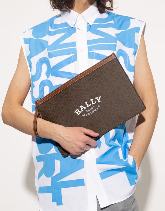 Bollis Logo Große Clutch-Tasche - Image 5