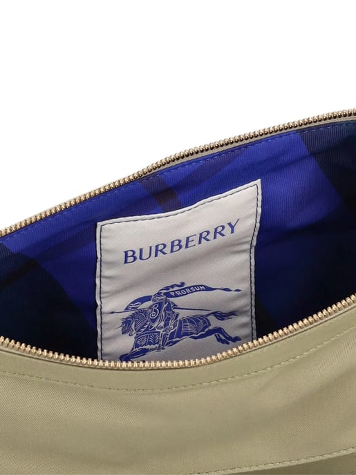 Gürteltasche aus Trench Gabardine mit Logo - Image 3