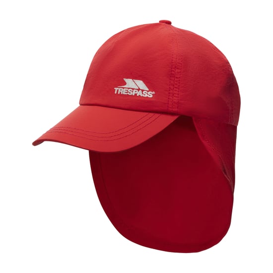 Trespass - "Remie" Baseball-Mütze für Kinder, Wasserbeständig, Aktiv (Rot) - Image 1