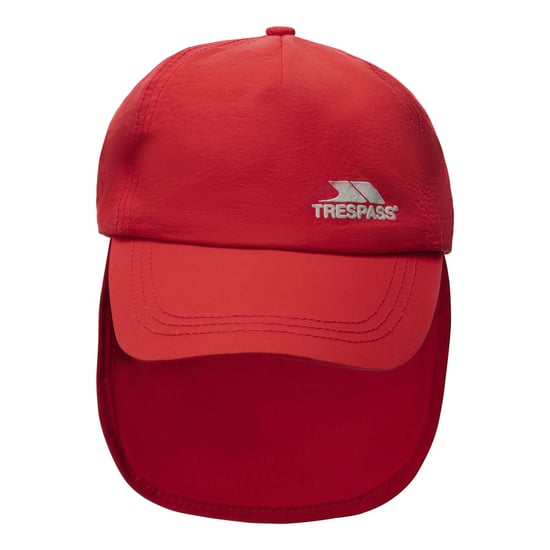 Trespass - "Remie" Baseball-Mütze für Kinder, Wasserbeständig, Aktiv (Rot) - Image 4