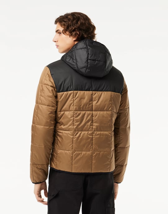 Wasserdichte Steppjacke in Farbblock-Optik - Image 4