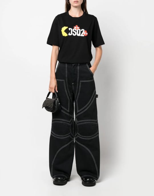 Dsquared2 x Pac-Man Logo T-Shirt - Image 2