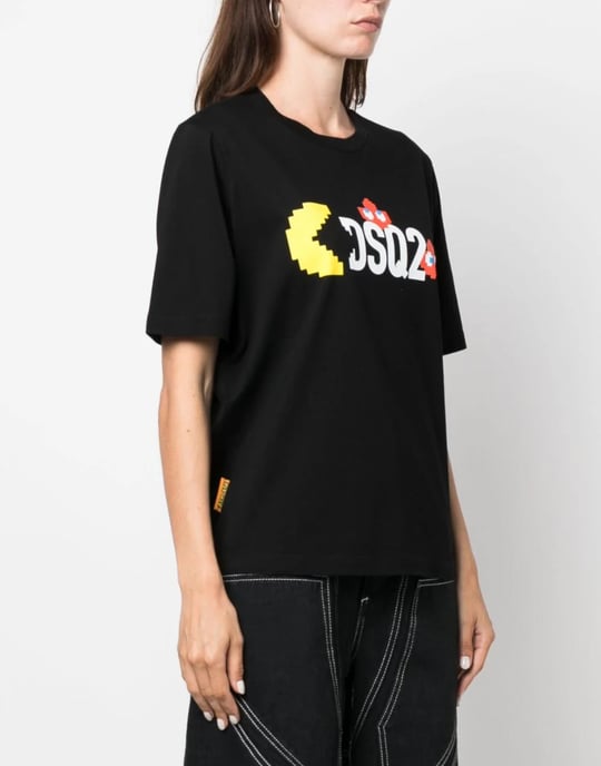 Dsquared2 x Pac-Man Logo T-Shirt - Image 3