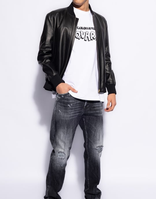 Skater Fit Canadian Village Logo T-Shirt - Image 2