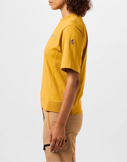 Moncler Grenoble Logo-Stickerei-T-Shirt - Image 4