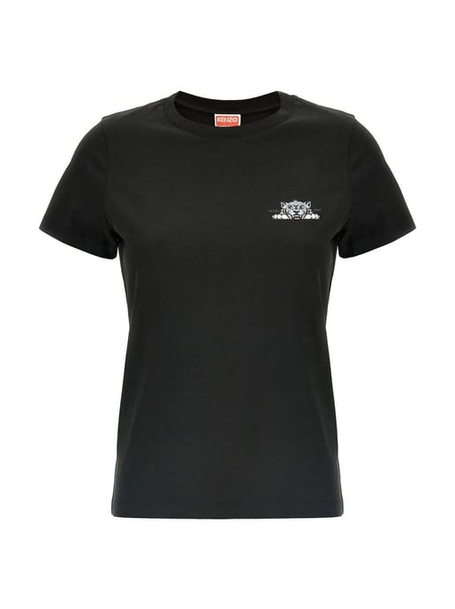 Happy Tiger Logo T-Shirt - Image 1