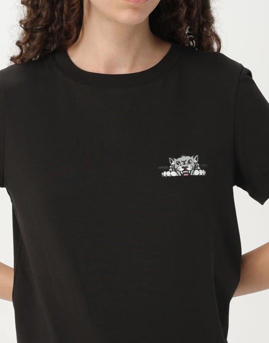 Happy Tiger Logo T-Shirt - Image 5